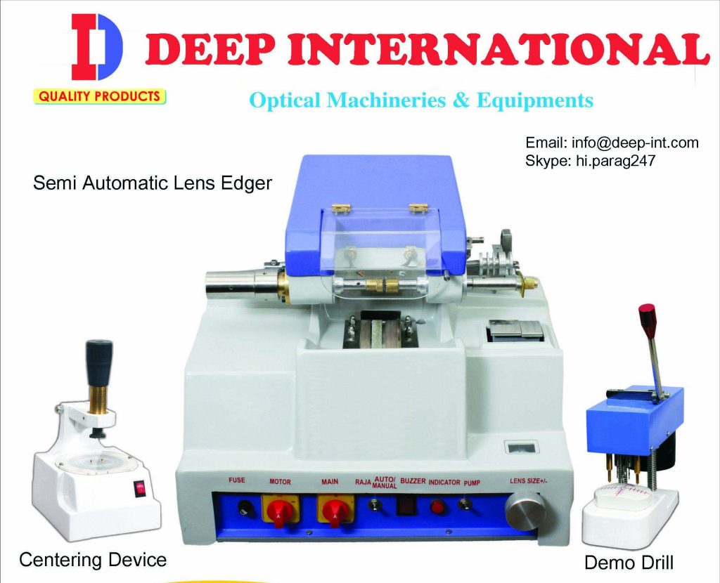 Lens Edger Machine by Deep International